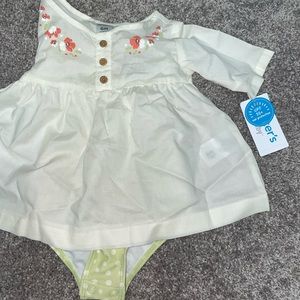 Carter’s baby swim suit and cover NWT size 6 months